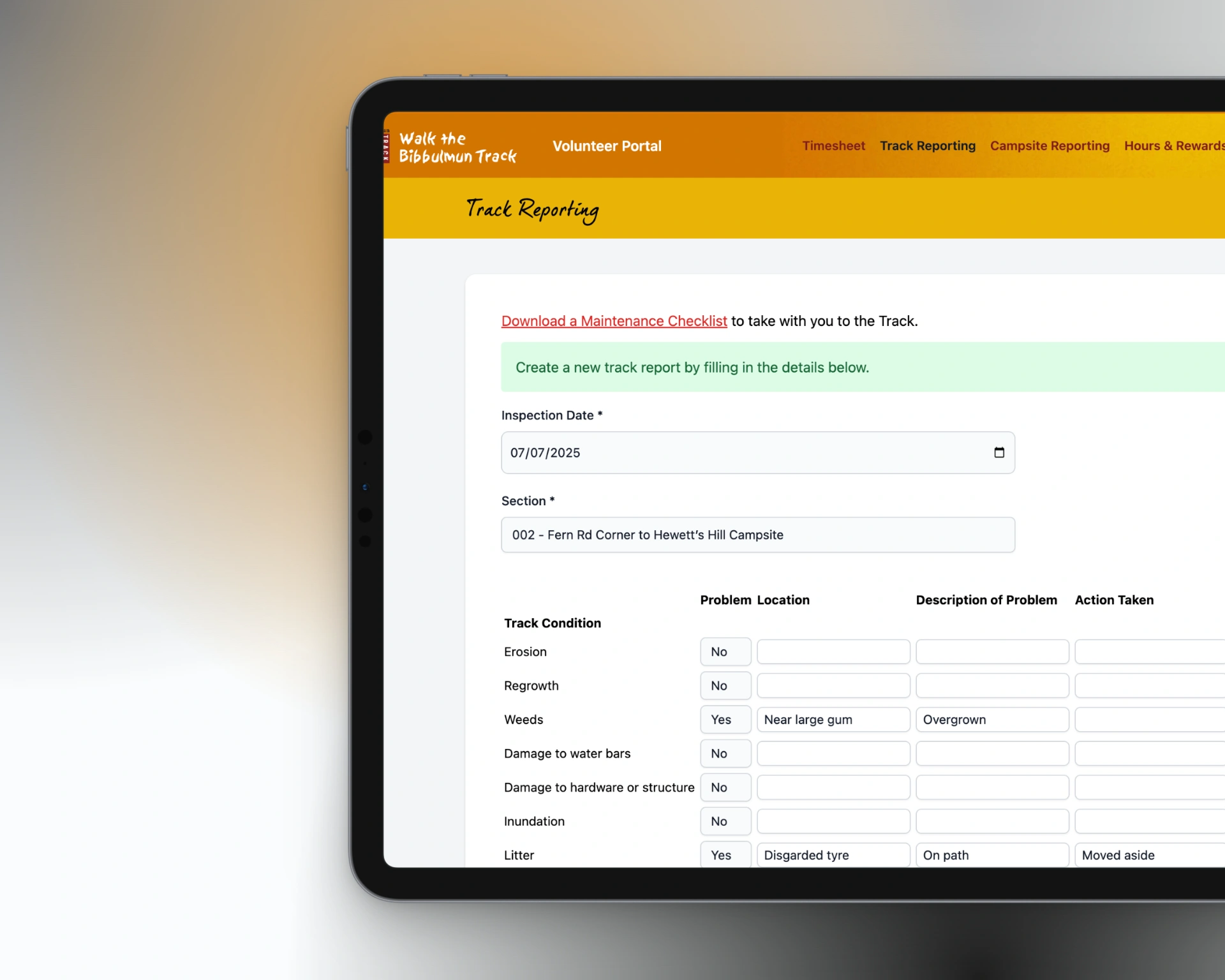 Volunteer Management System